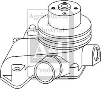 UJD20589   Water Pump---Replaces RE20024